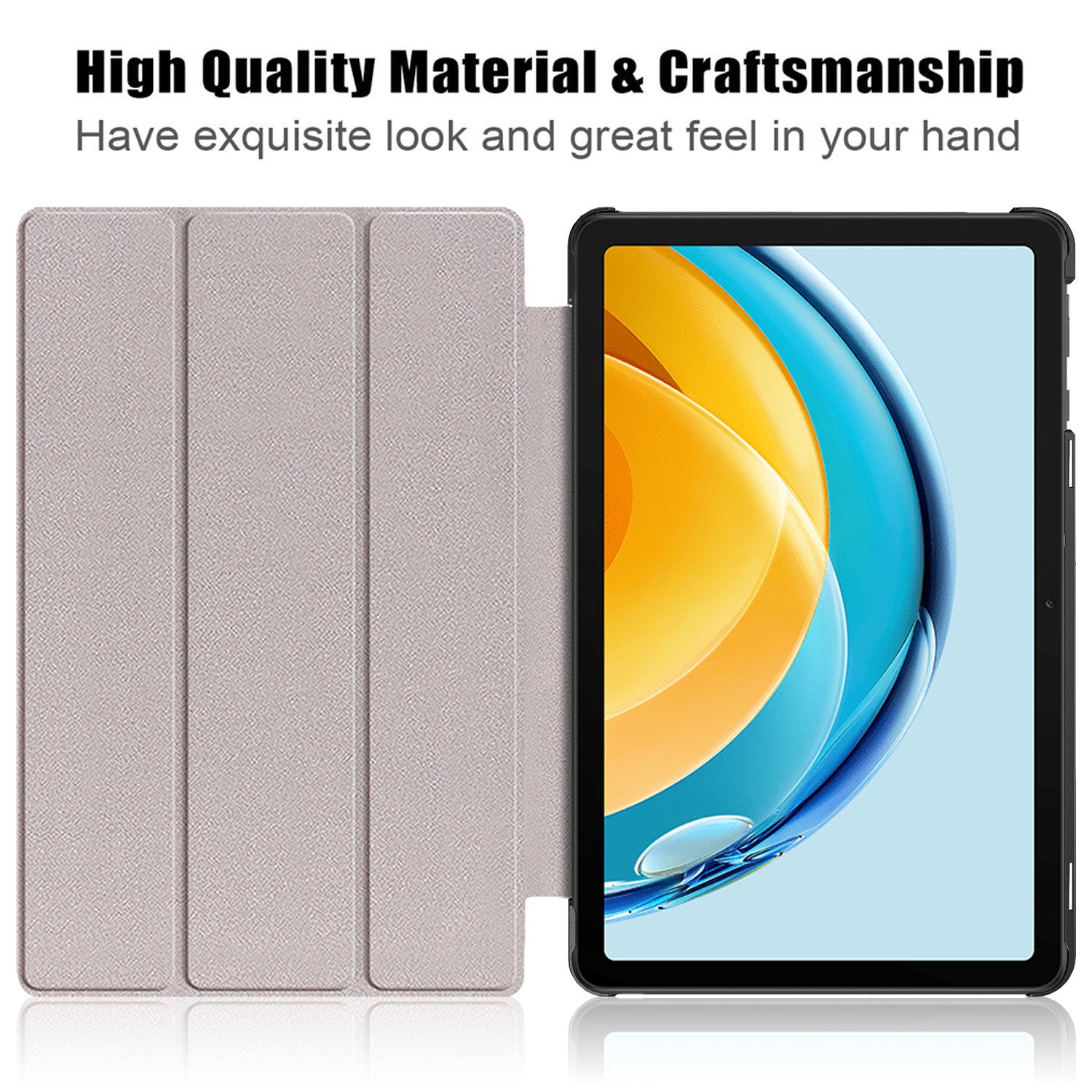 PU Leather Case for Huawei MatePad SE 10.4-inch Pattern Printing Tri-fold Stand Tablet Cover PU Leather Case for Huawei MatePad SE 10.4-inch Pattern Printing Tri-fold Stand Tablet Cover